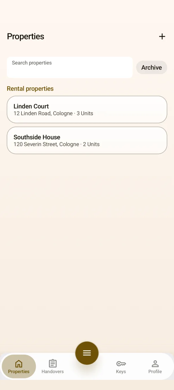 Property list